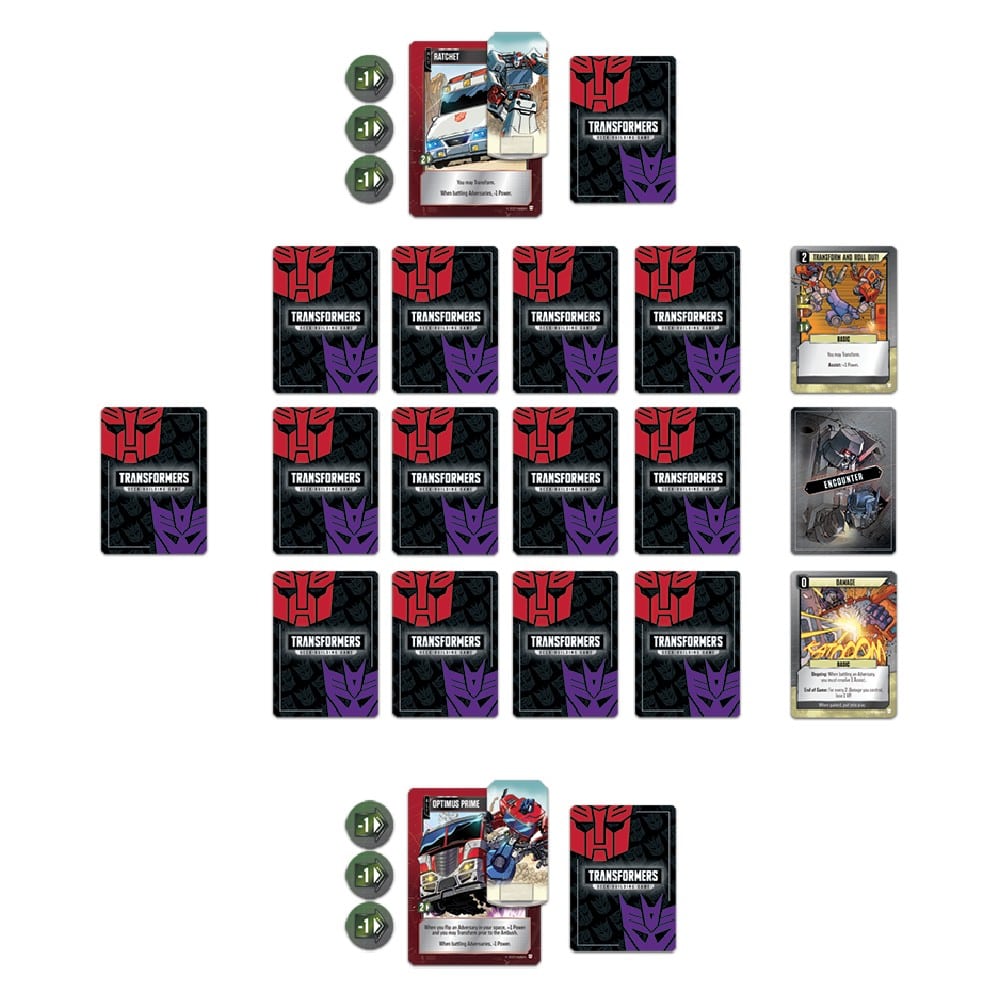 Transformers Deck-Building Game joc de societate în limba engleză