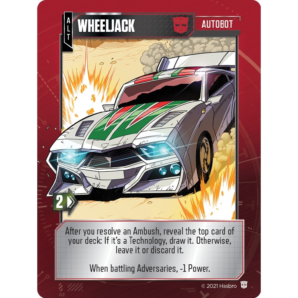 Transformers Deck-Building Game joc de societate în limba engleză