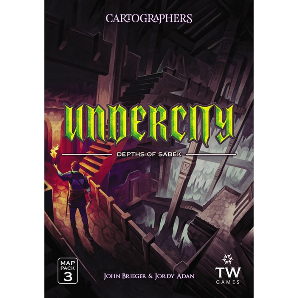 Cartographers Map Pack 3: Undercity Depths of Sabek extensie în limba engleză