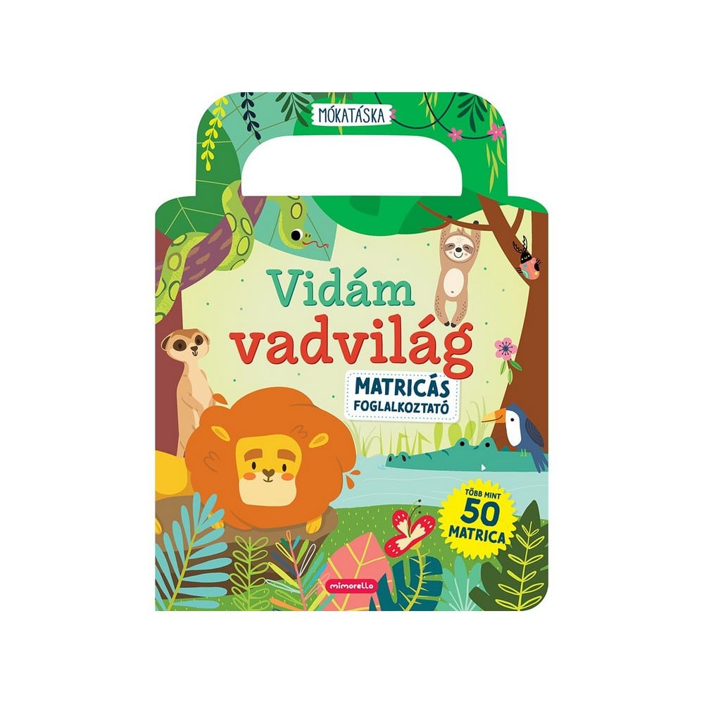 Vidám vadvilág – matricás foglalkoztató carte în limba maghiară