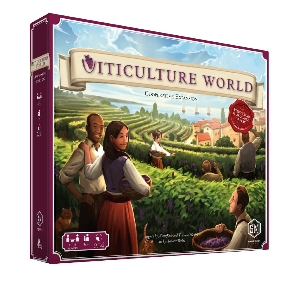 Viticulture World: Cooperative - Extensie de joc în limba engleză