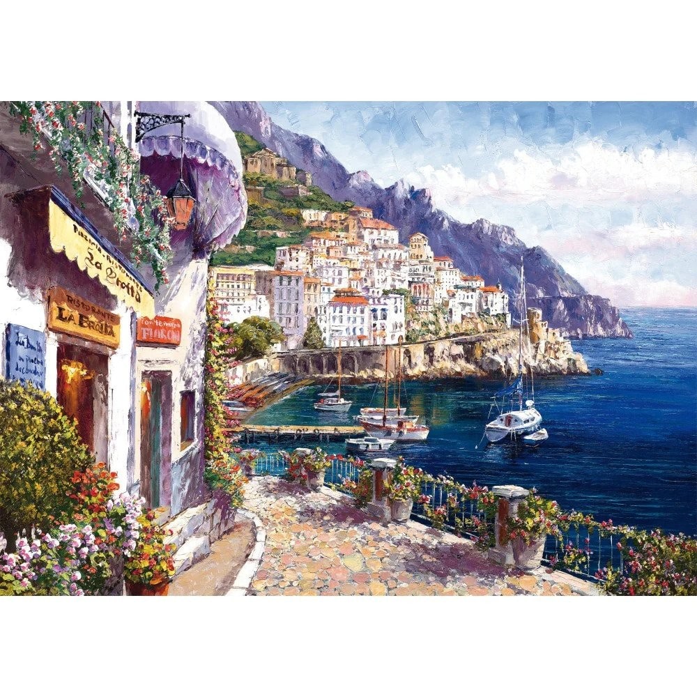 Puzzle Schmidt - Sam Park: După-amiază în Amalfi, 2000 de piese