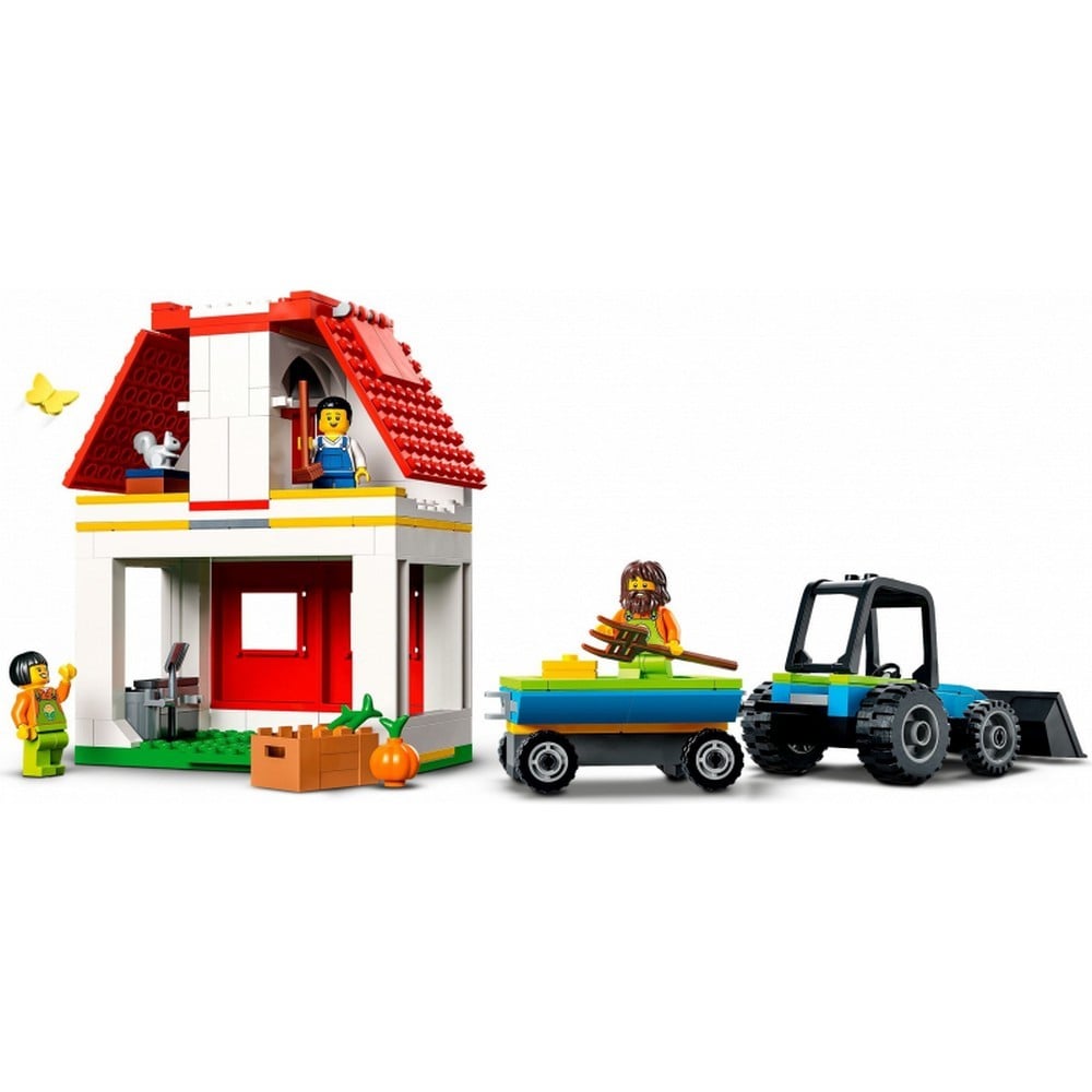 LEGO City Hambar si animale de ferma 60346, 230 piese