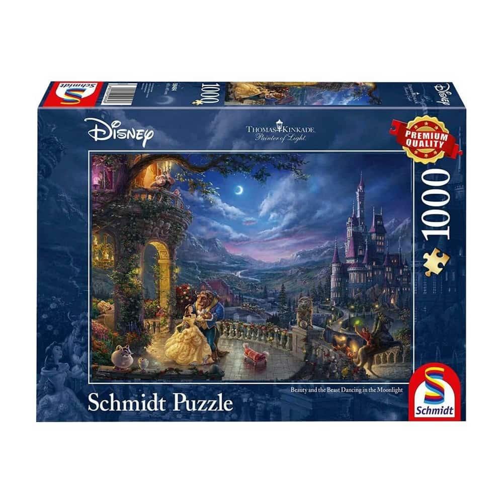 Puzzle 1000 Disney, Beauty and the Beast - Jocozaur.ro - Omul potrivit la jocul potrivit