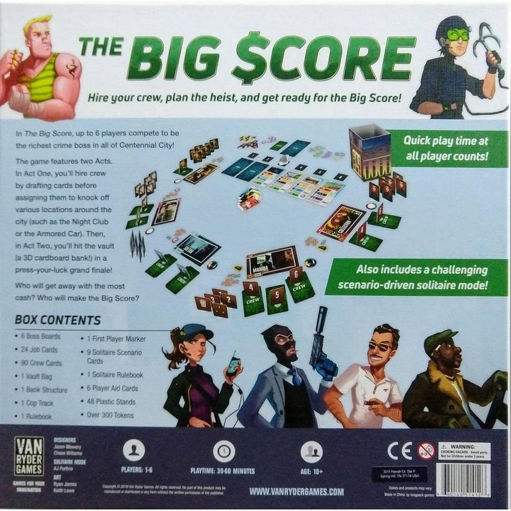 The Big Score - Játszma.ro - A maradandó élmények boltja
