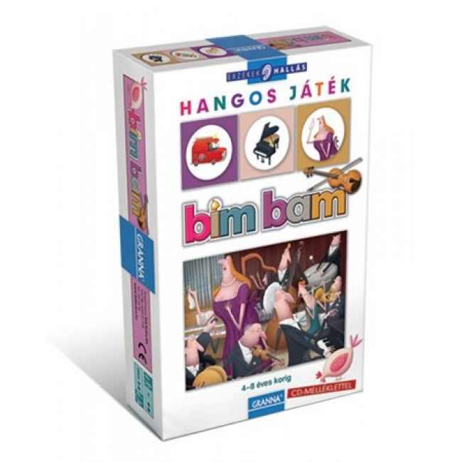 Érzékek sorozat Bim-bam játék a hangokkal (CD-melléklettel)-Granna-1-Játszma.ro - A maradandó élmények boltja