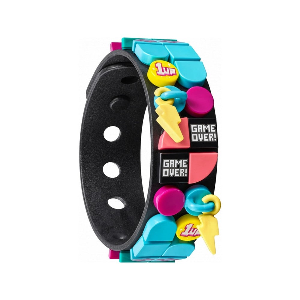 LEGO DOTS Bratara cu accesorii Jocuri video 41943, 37 piese