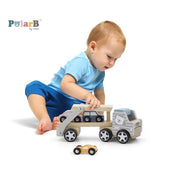 Viga PolarB Camion transportor de mașini din lemn