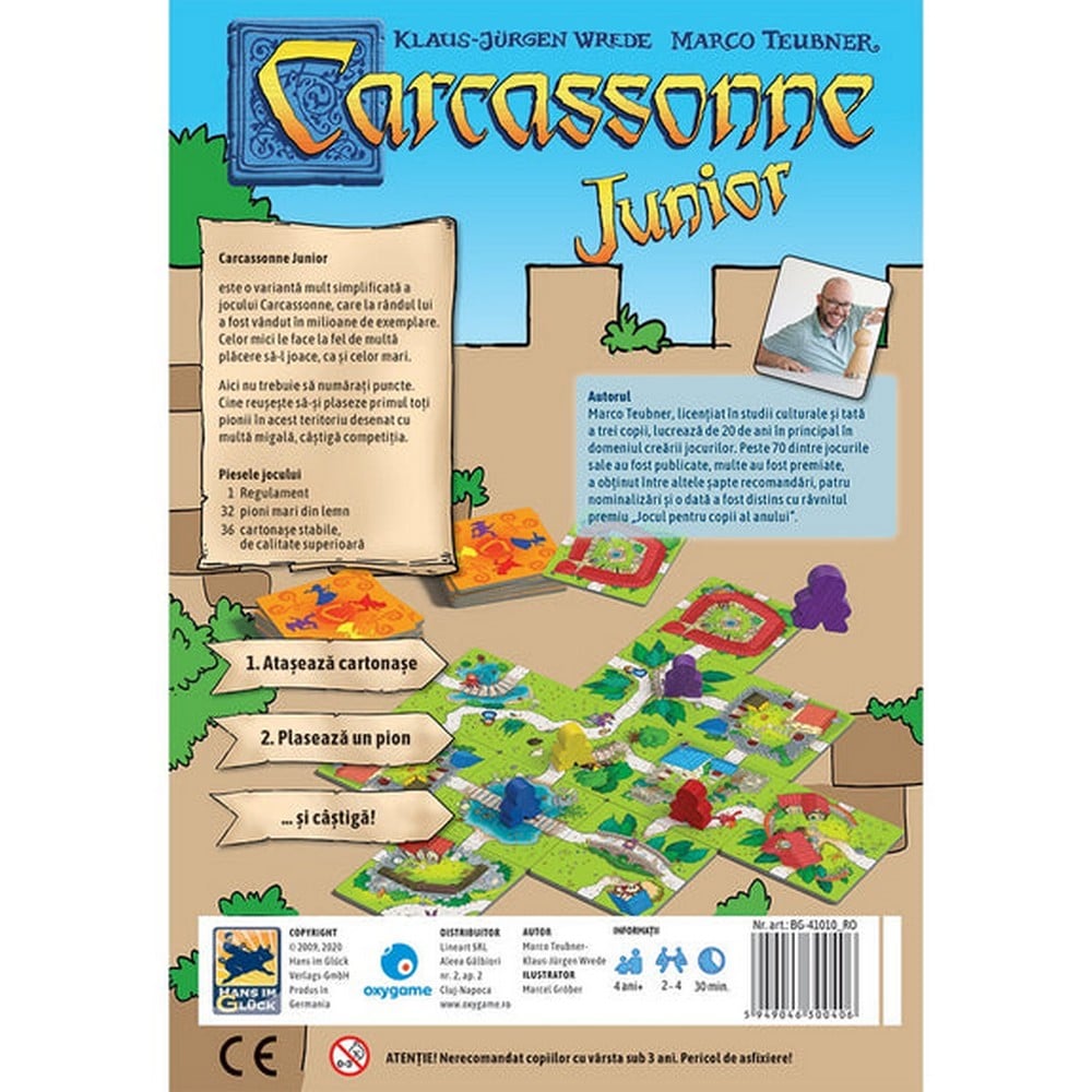 Carcassonne Junior joc de societate în limba română