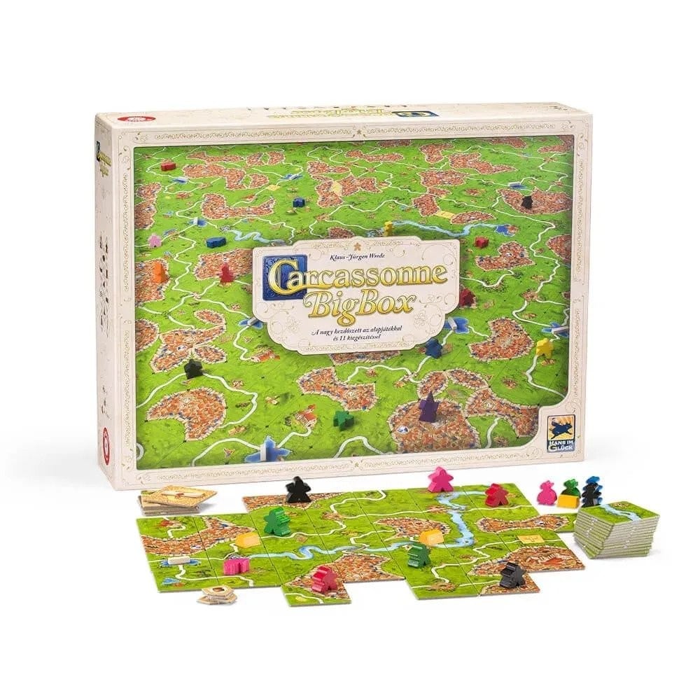 Carcassonne Big Box (2022-es kiadás) joc de societate în limba maghiară