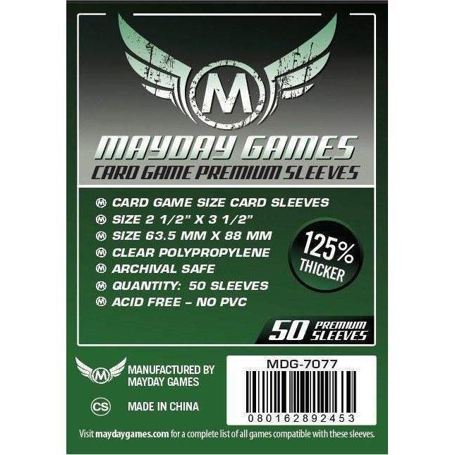 Card Game Mayday Premium Card Sleeves (pack of 50) 63.5mm x 88mm-Mayday-1-Jocozaur