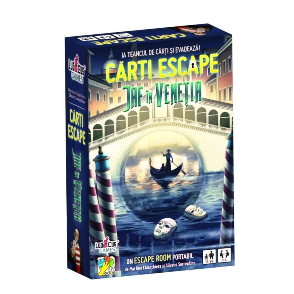 Cărți Escape - Jaf în Veneția-Ludicus Games-1-Jocozaur