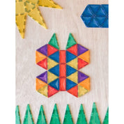 Connetix Magnetic Tiles, Starter Pack 62 de piese