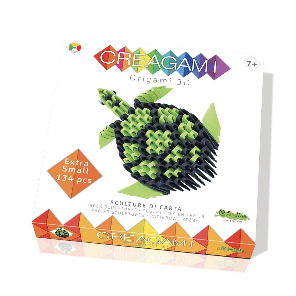 Creagami - Set origami 3D, Țestoasă