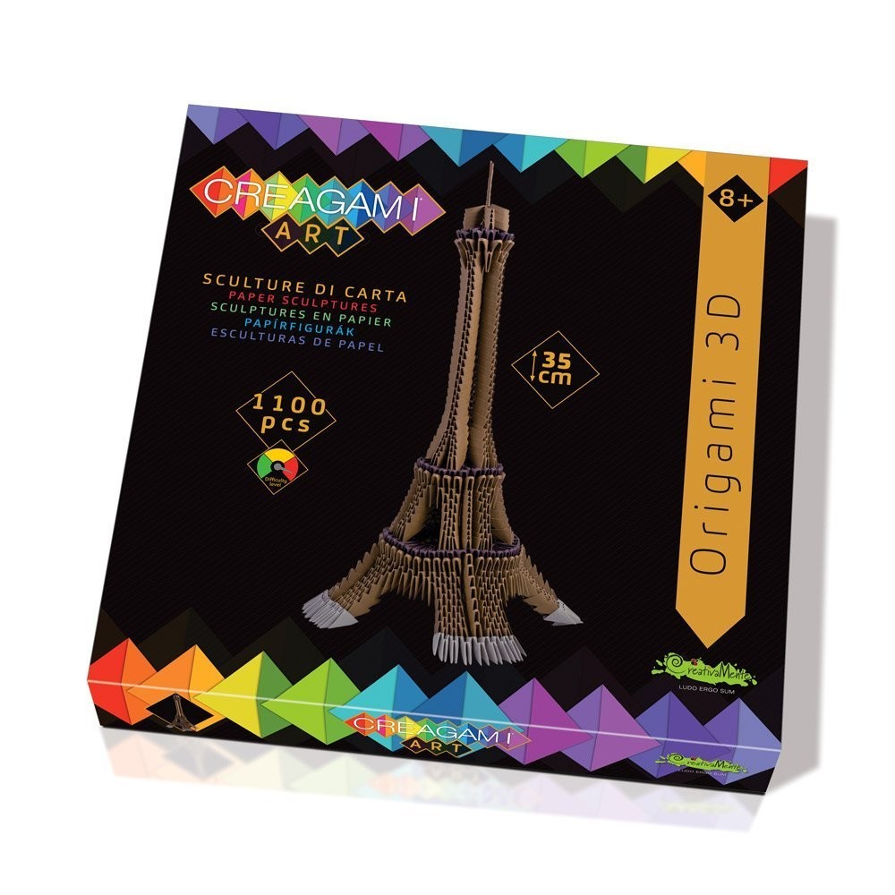 Creagami Art - Set origami 3D, Turnul Eiffel