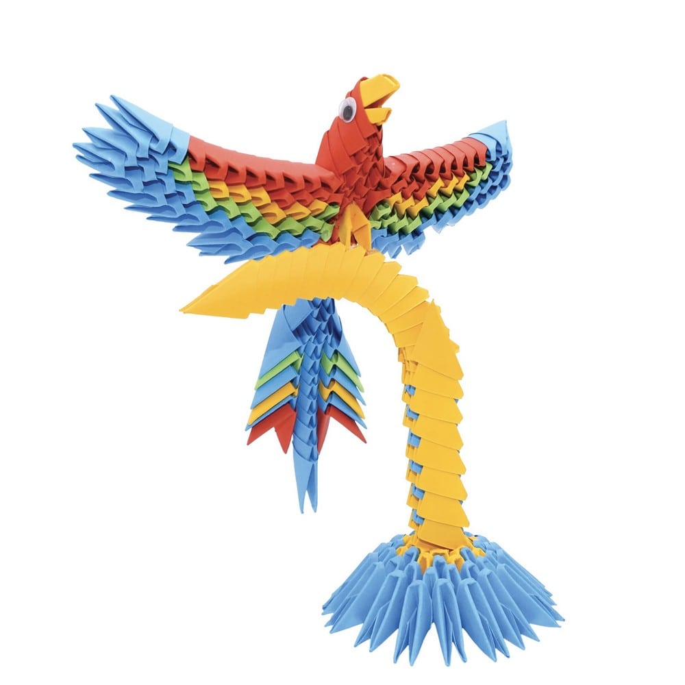 Creagami - Set origami 3D, Papagal