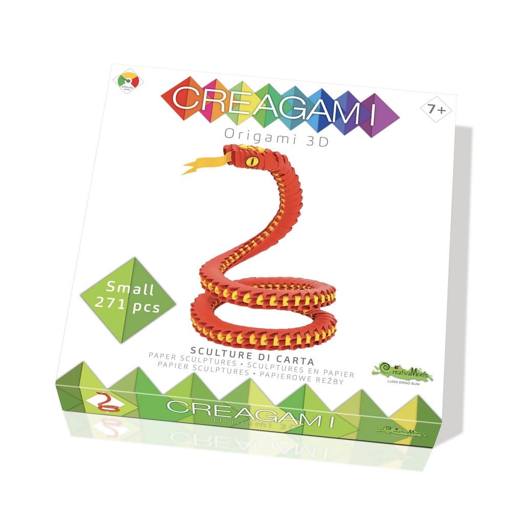 Creagami - Set origami 3D, Șarpe