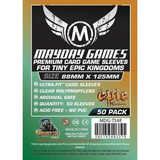 Custom Tiny Epic Mayday Premium Card Sleeves (pack of 50) 88mm x 125mm-Mayday-1-Jocozaur
