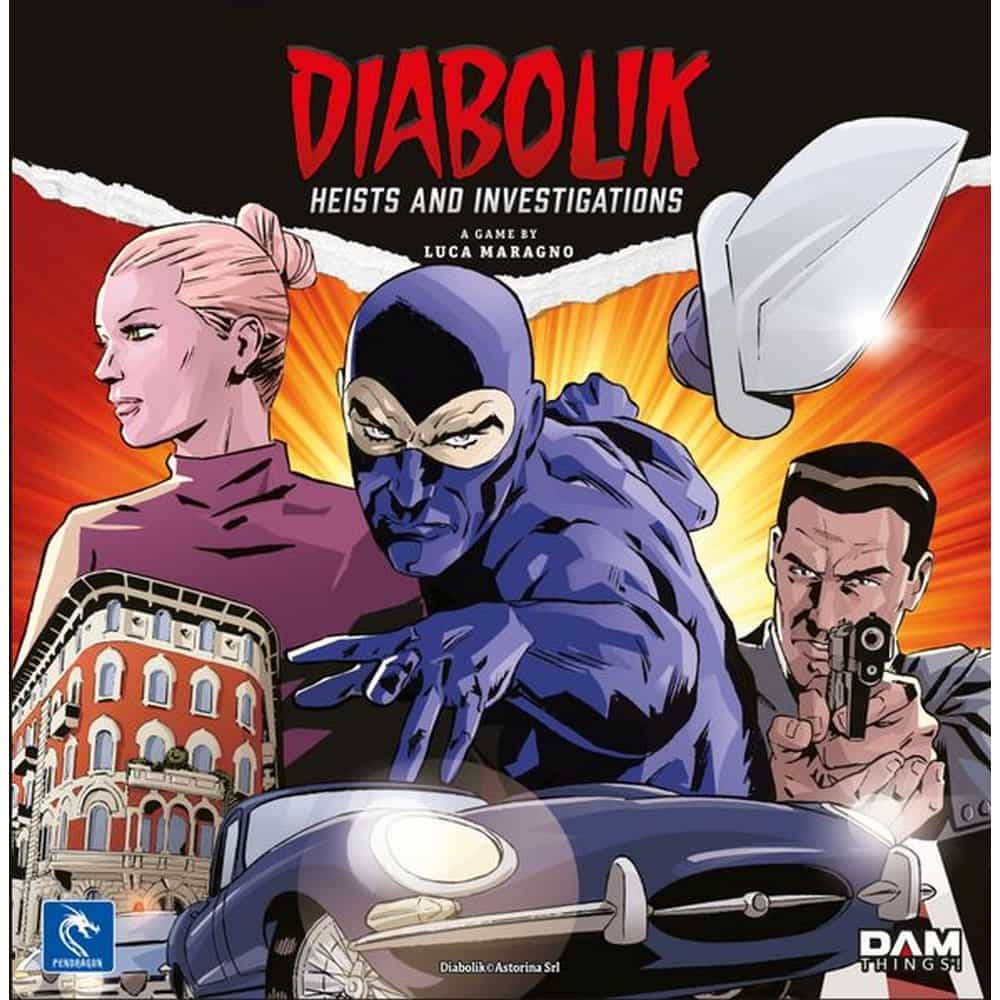 Diabolik: Heists and Investigations - joc de societate în limba engleză