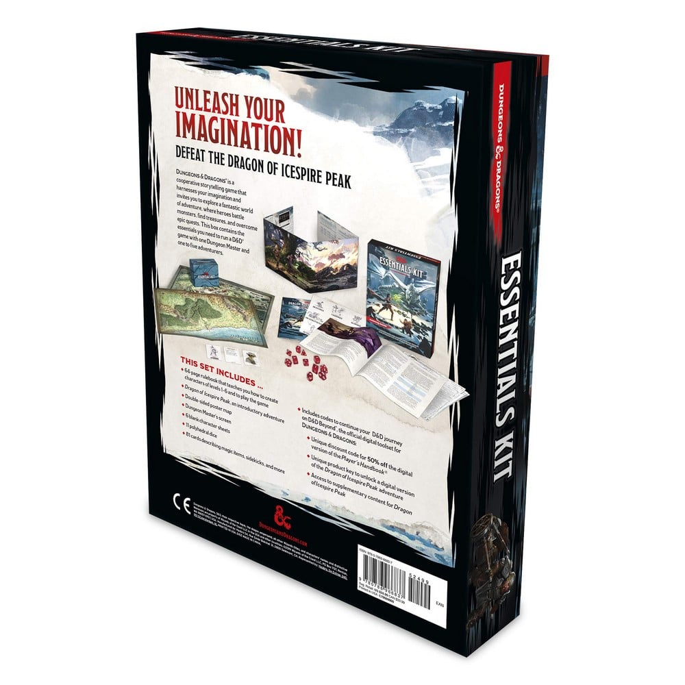 Dungeons & Dragons Essentials Kit joc de societate în limba engleză