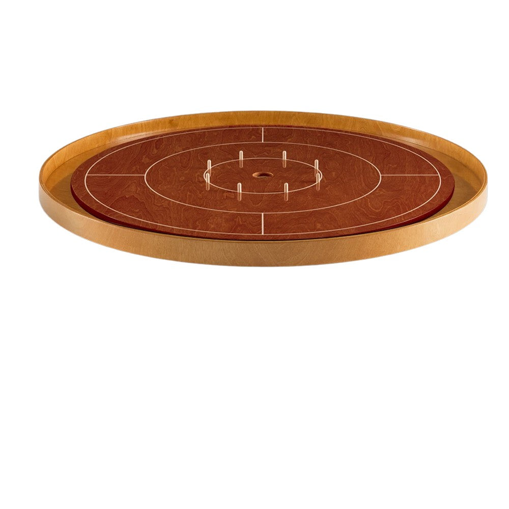 Verseny Crokinole készlet – Cseresznye / Gőzölt Bükk joc de societate în limba maghiară