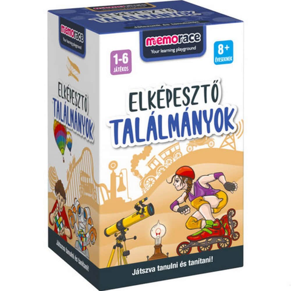 Memorace: Elképesztő találmányok, joc de societate în limba maghiară