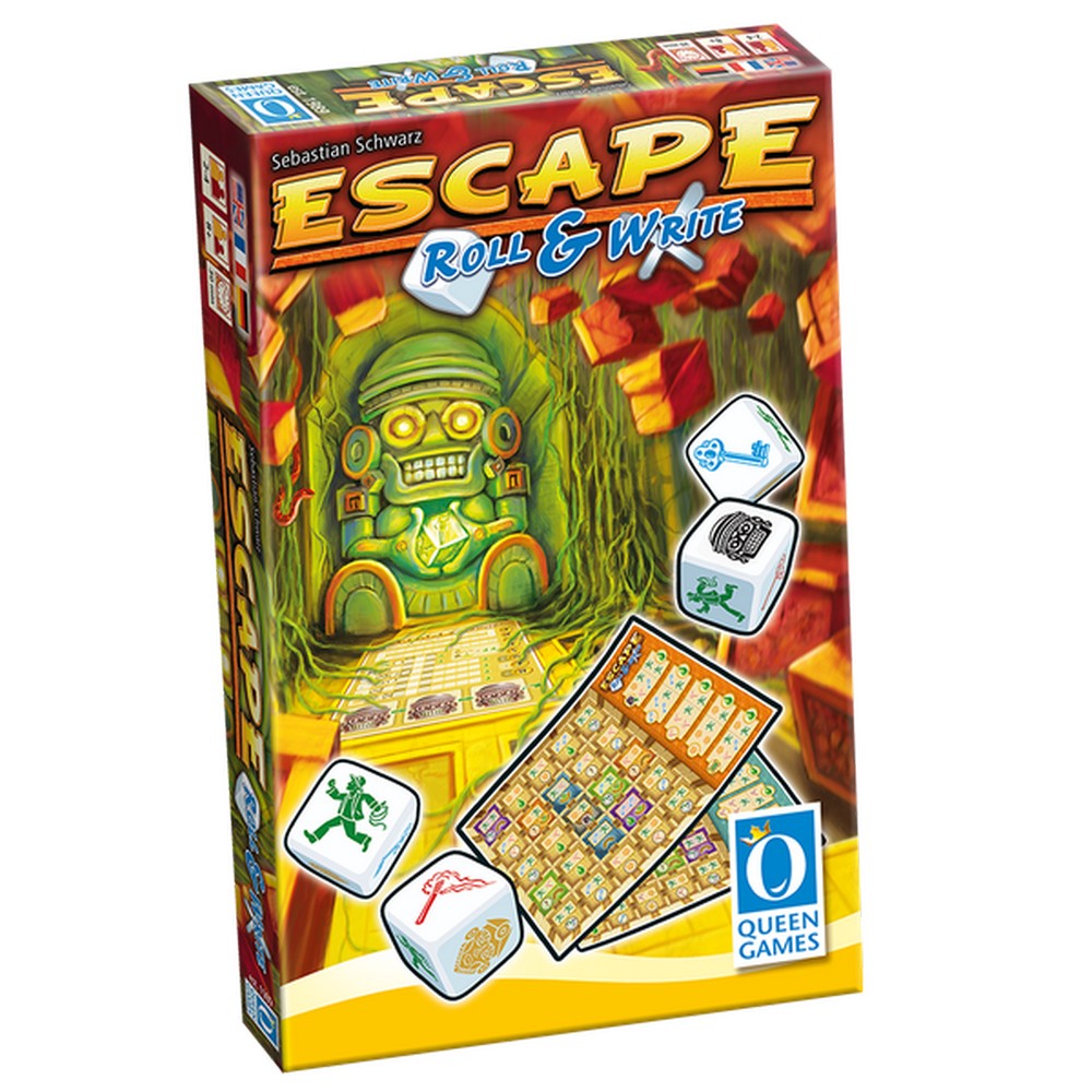 Escape Roll & Write - Joc de societate în limba engleză