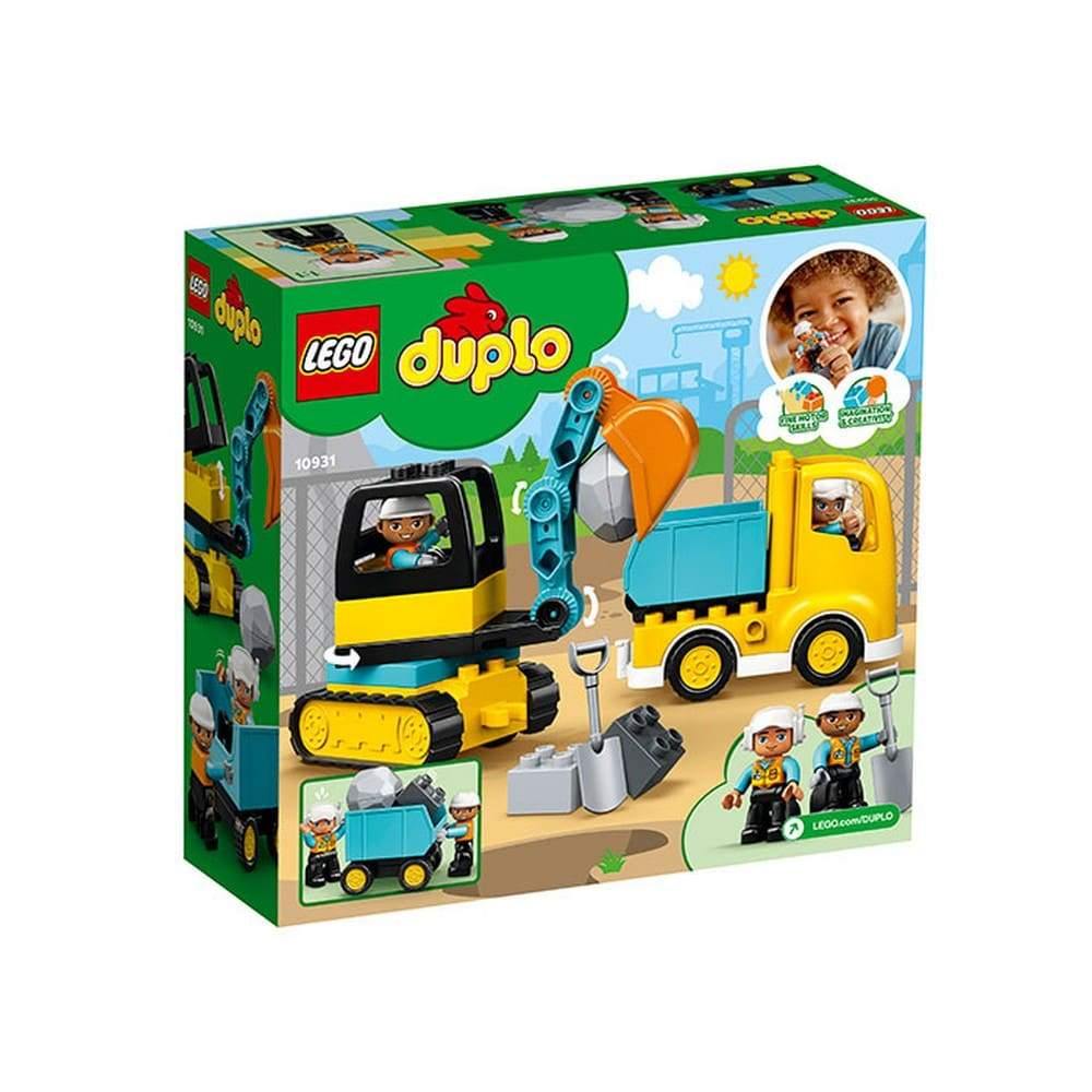 LEGO Teherautó és lánctalpas exkavátor 10931-Lego-1-Játszma.ro - A maradandó élmények boltja