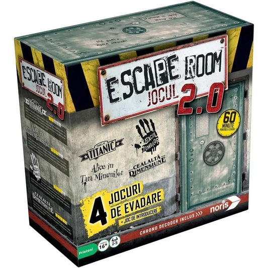 Escape Room Jocul 2.0 - Jocozaur.ro - Omul potrivit la jocul potrivit