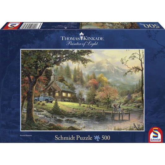 Puzzle 500 piese Peaceful Moments - Jocozaur.ro - Omul potrivit la jocul potrivit