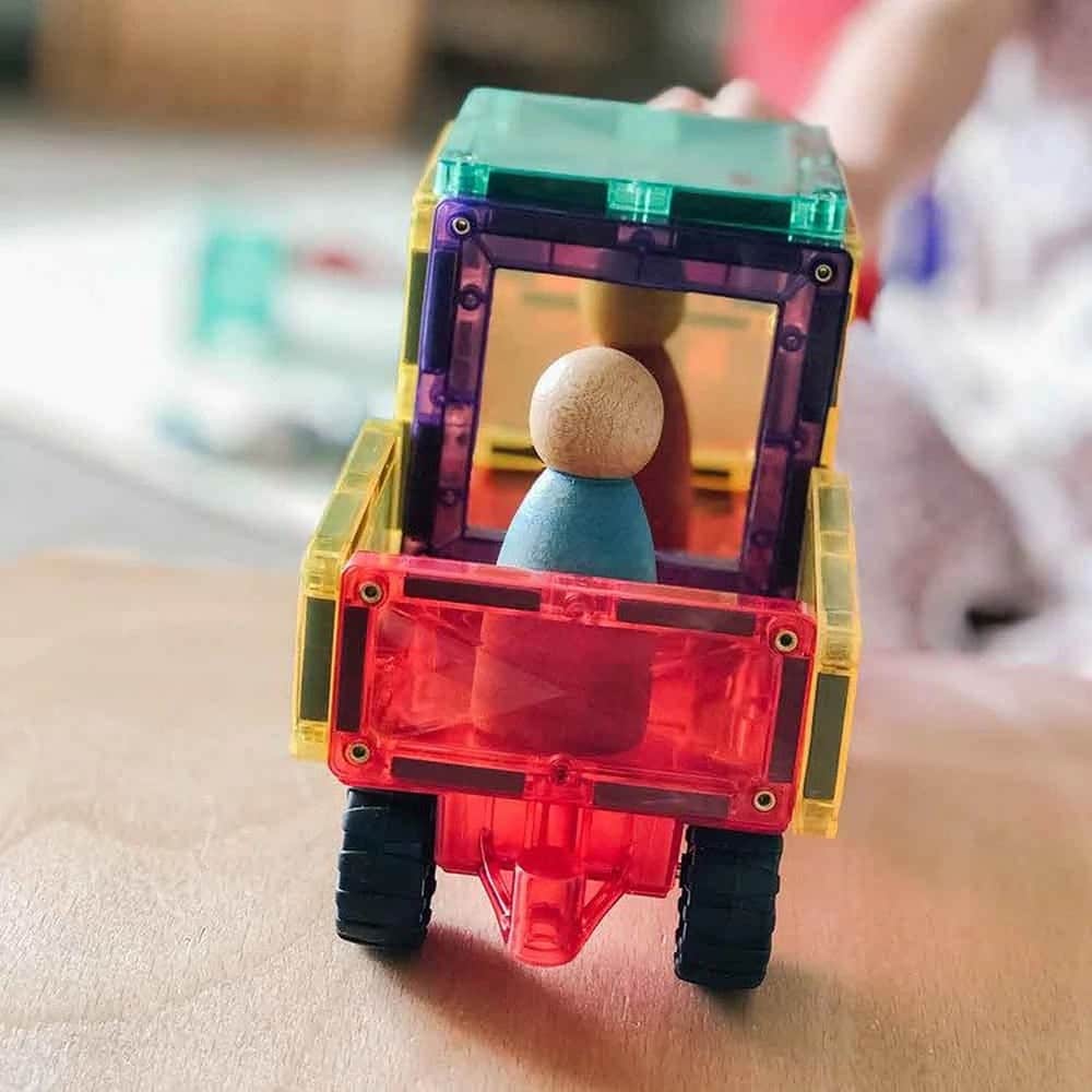 Connetix Magnetic Tiles, Motion Pack 24 de piese