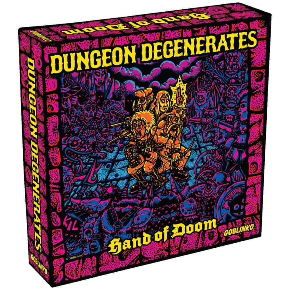 Dungeon Degenerates: Hand of Doom joc de societate în limba engleză