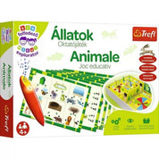 Animale Joc educativ cu creion magic, joc de societate multilingvistic
