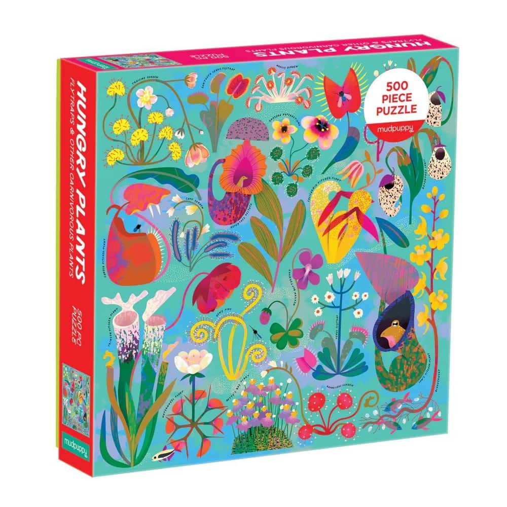 Puzzle 500 de piese - Plante flămânde
