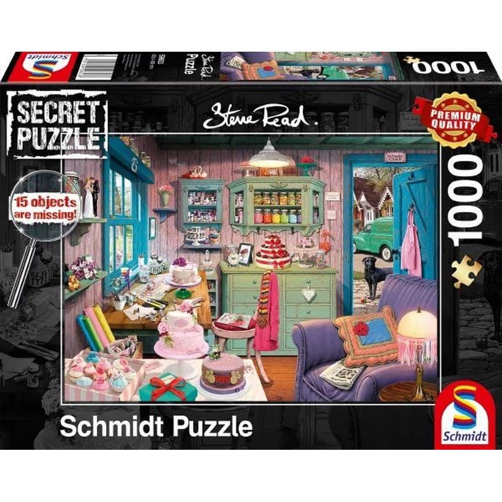 Puzzle 1000 de piese - Camera bunicii