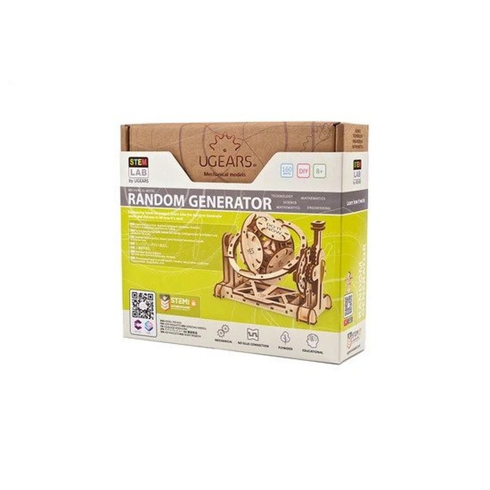 UGEARS STEM - Generator aleatoriu, model mecanic
