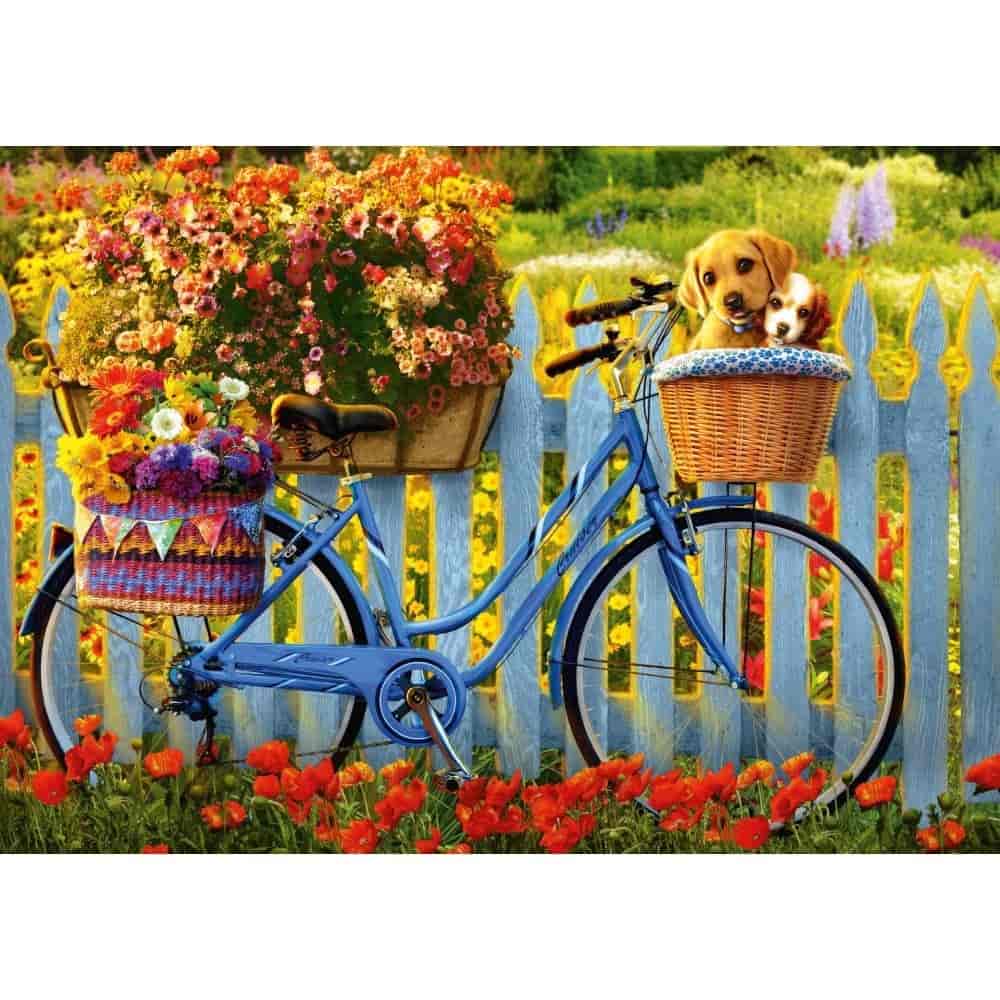 Puzzle 500 de piese - Duminică în oraș cu prietenii
