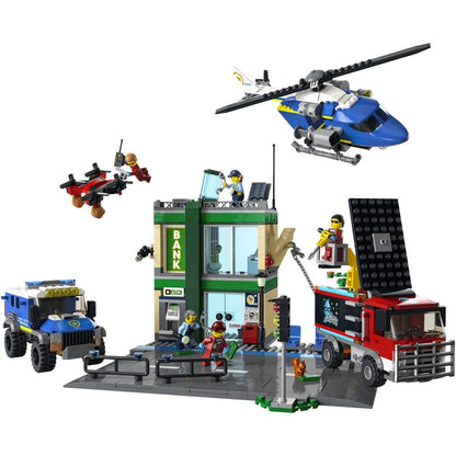 LEGO City Poliția în urmărire la bancă 60317