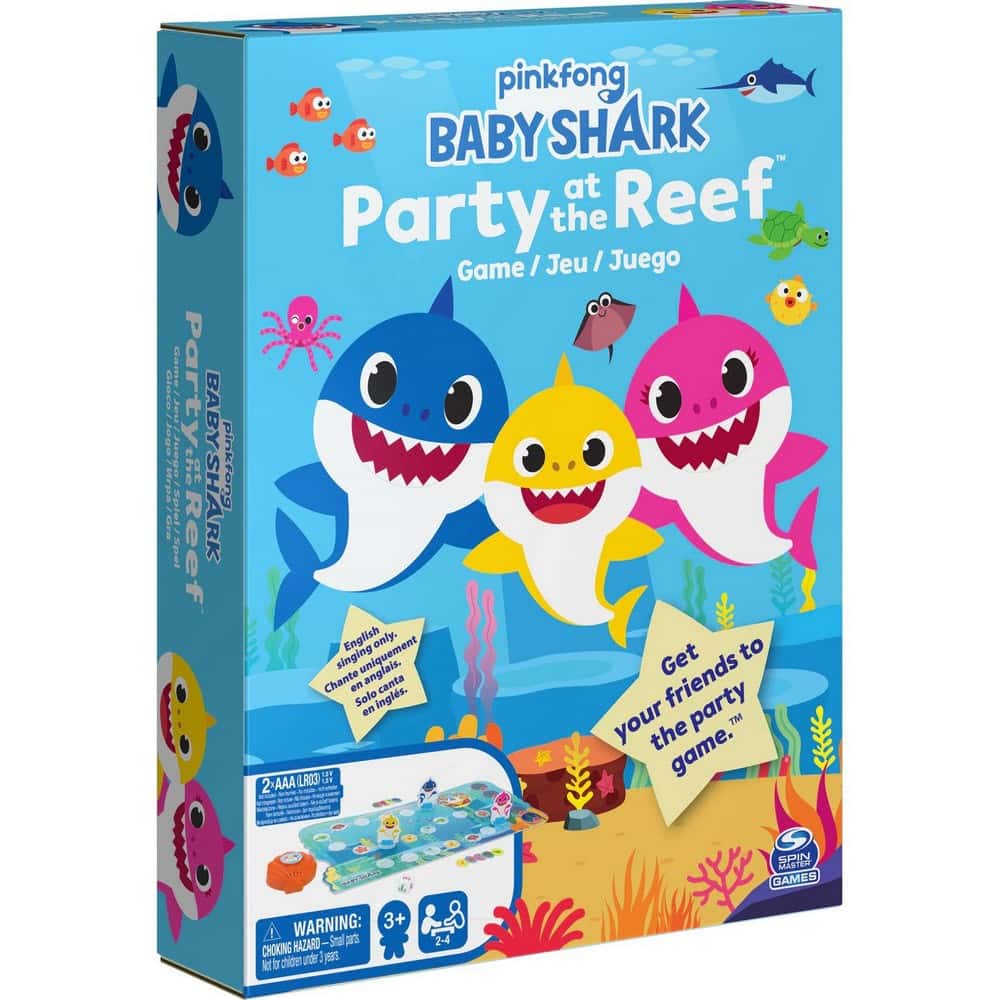 Baby Shark Zátony joc de societate multilingvistic