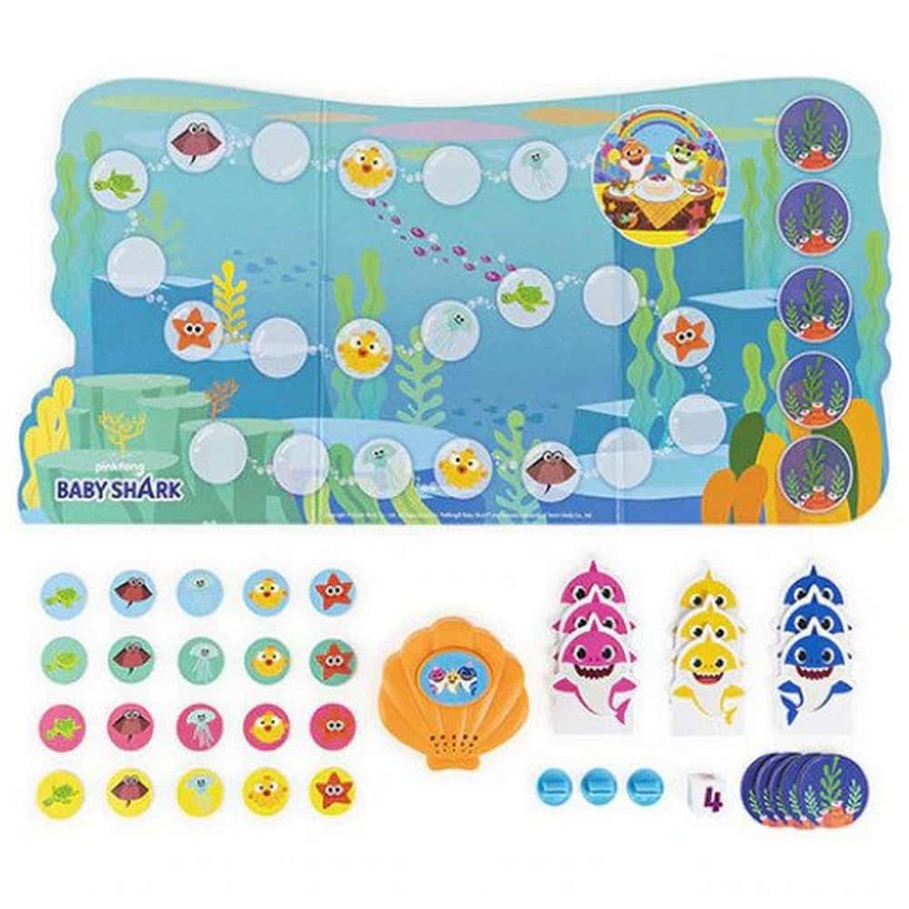 Baby Shark Zátony joc de societate multilingvistic