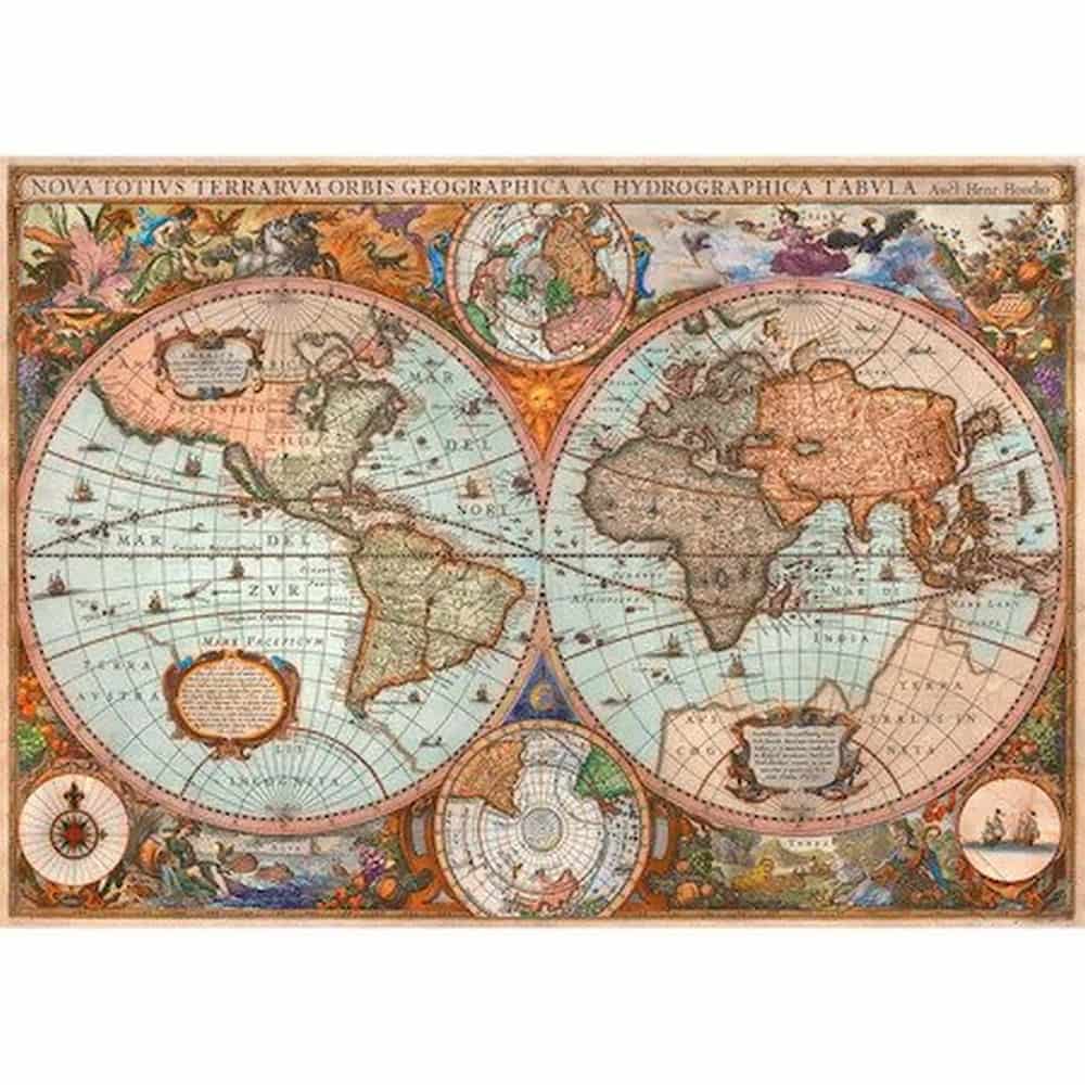 Puzzle 3000 piese, Ancient World Map