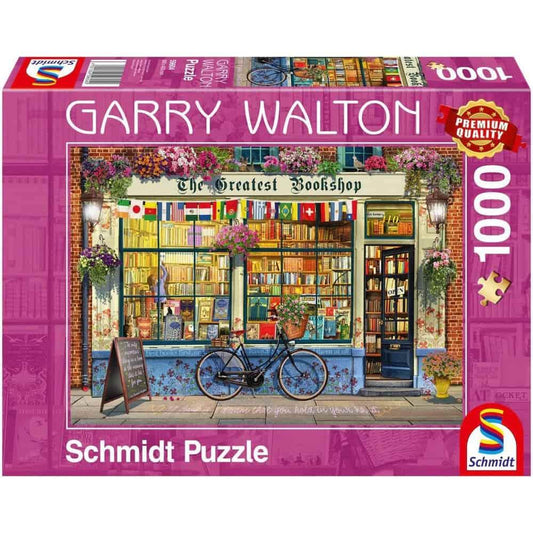 Schmidt Puzzle 59604 - Bookstore - Jocozaur.ro - Omul potrivit la jocul potrivit