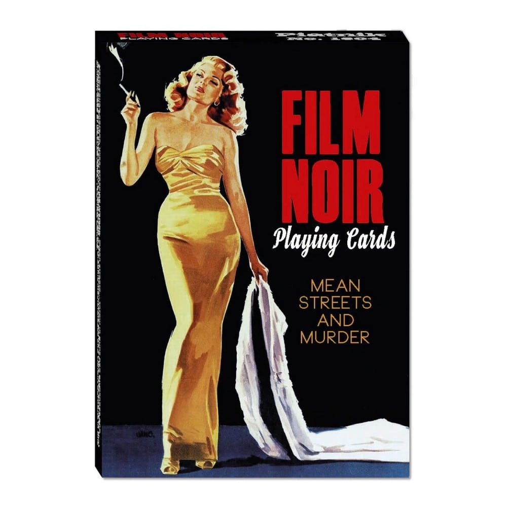Cărți de joc de colecție Film Noir