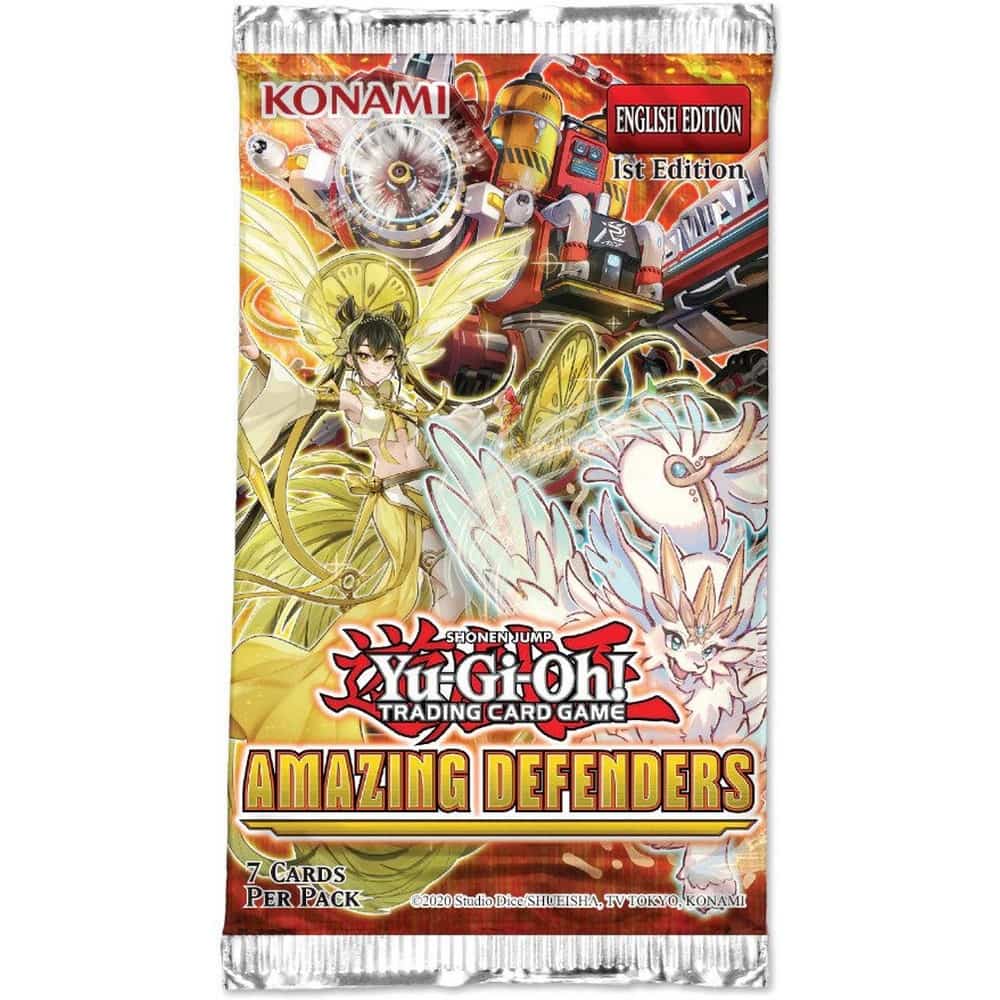 Yu-Gi-Oh! Amazing Defenders Booster joc de societate în limba engleză