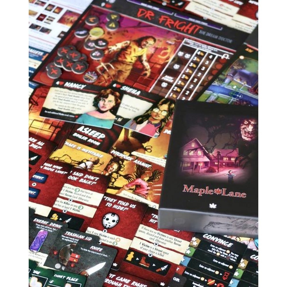 Final Girl: Frightmare on Maple Lane joc de societate în limba engleză