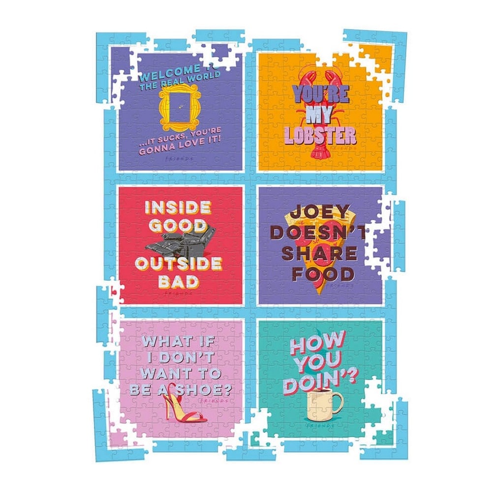 Puzzle Friends 5 in 1 - 500 de piese și 1000 de piese