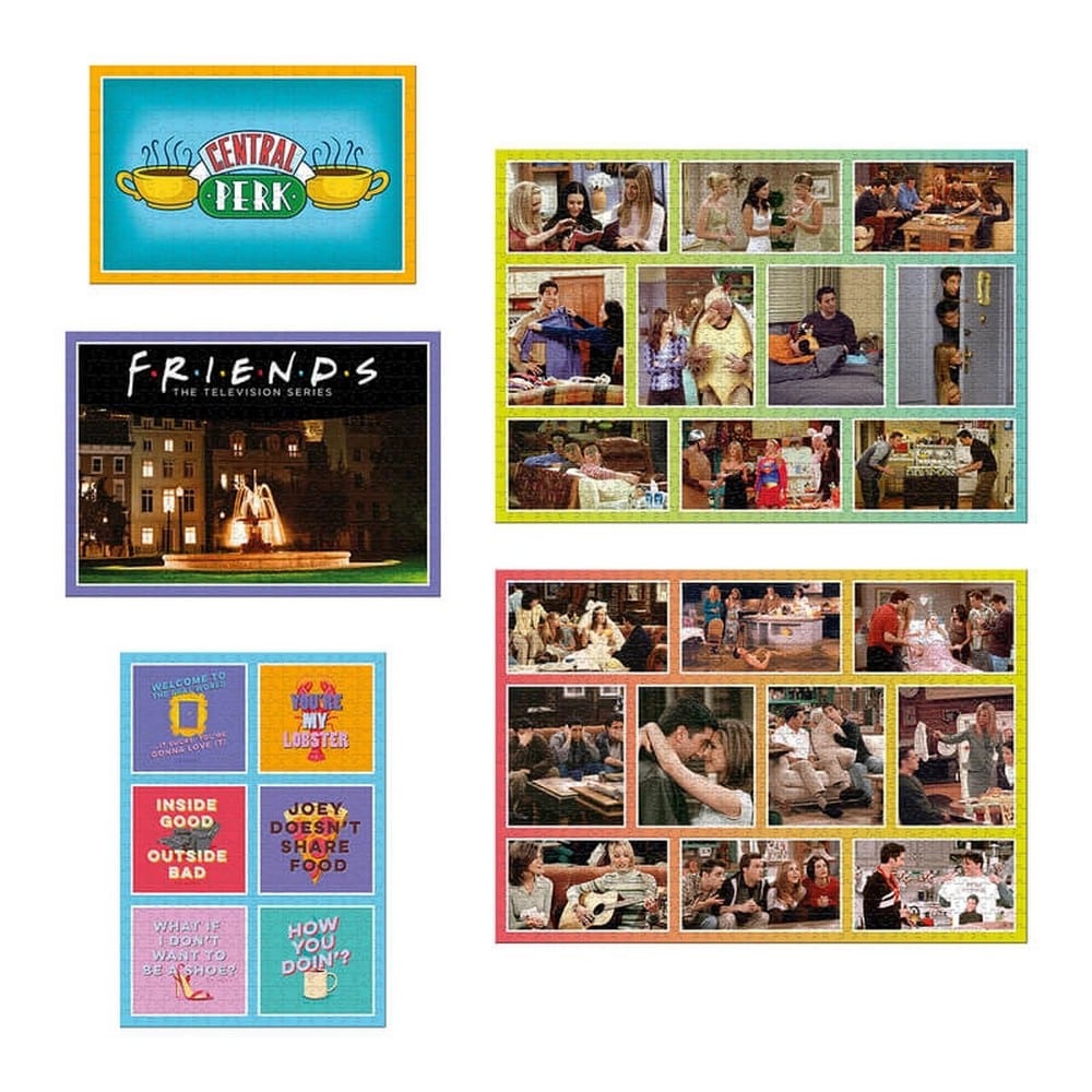 Puzzle Friends 5 in 1 - 500 de piese și 1000 de piese