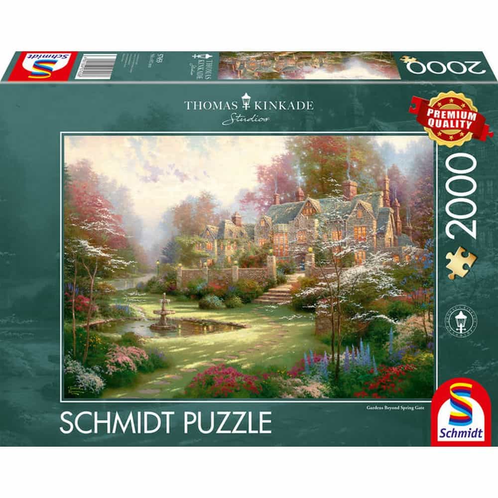 Puzzle 2000 de piese Grădini dincolo de Poarta Primăverii