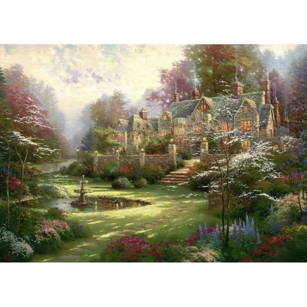 Puzzle 2000 de piese Grădini dincolo de Poarta Primăverii