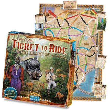 Ticket to Ride - Heart of Africa-Days Of Wonder-1-Játszma.ro - A maradandó élmények boltja